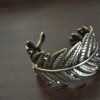Annie Vintage Gold Leaf Bangle
