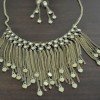 Cleopatra Bib Necklace and Earring Set