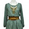 Erin Hunter Green Dress