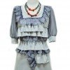 Sienna Grey Layered Dress
