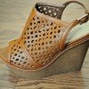 Peep Toe Cut Out Wedge