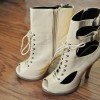 Rockstar Peep Toe Bootie
