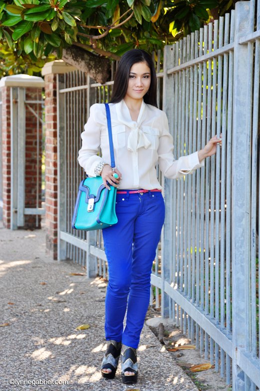 Indigo Rein Cobalt Blue Jeans