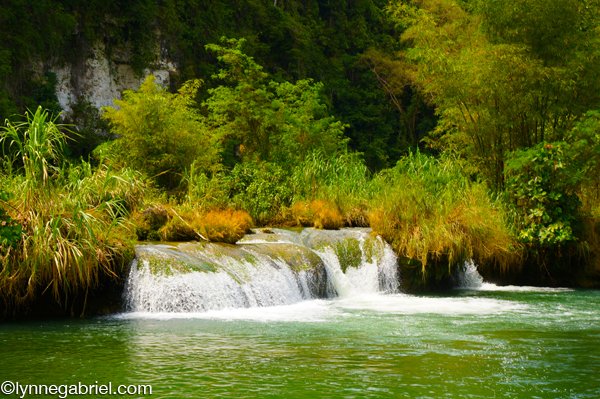 Mini Water Falls in Loboc River