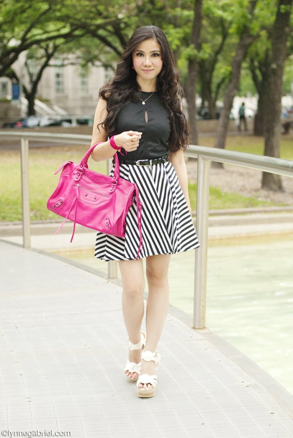 black and white spring outfits
