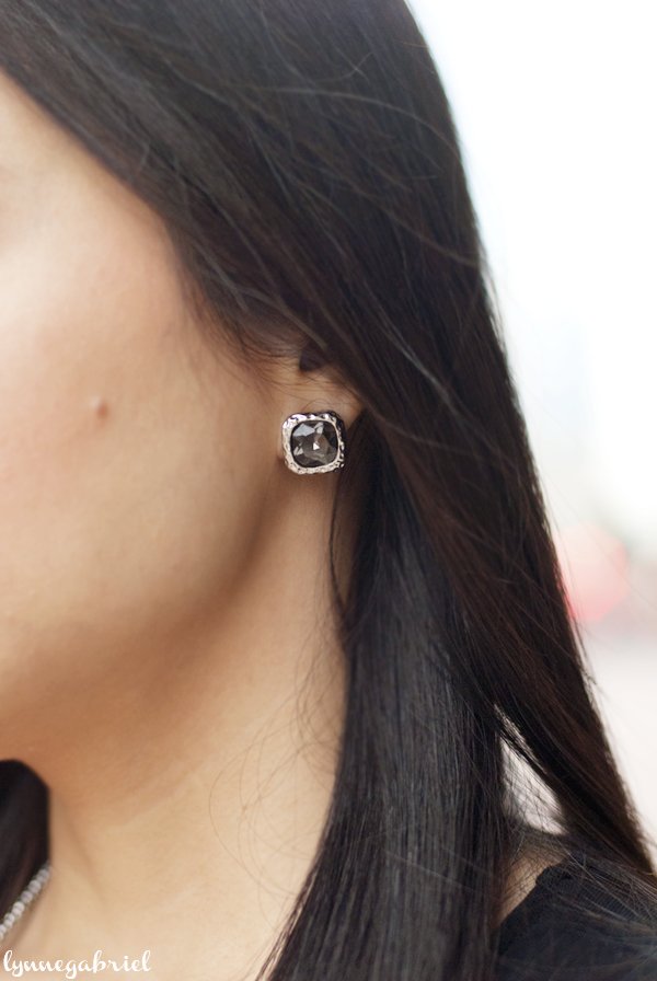 Francesca's Stud Gem Earrings