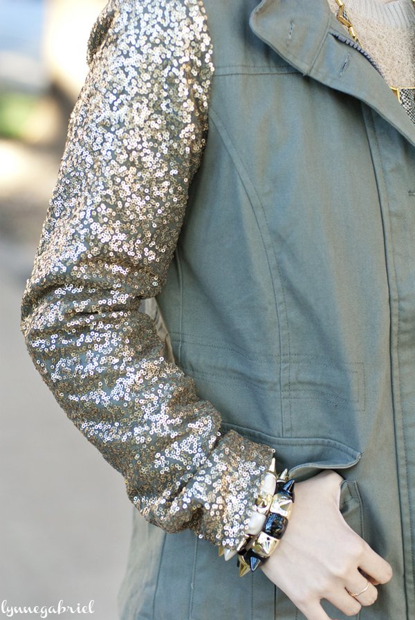 Sequin Sleeves