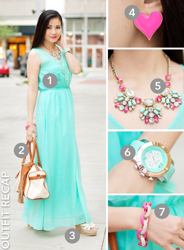 Mint Green Maxi Dress