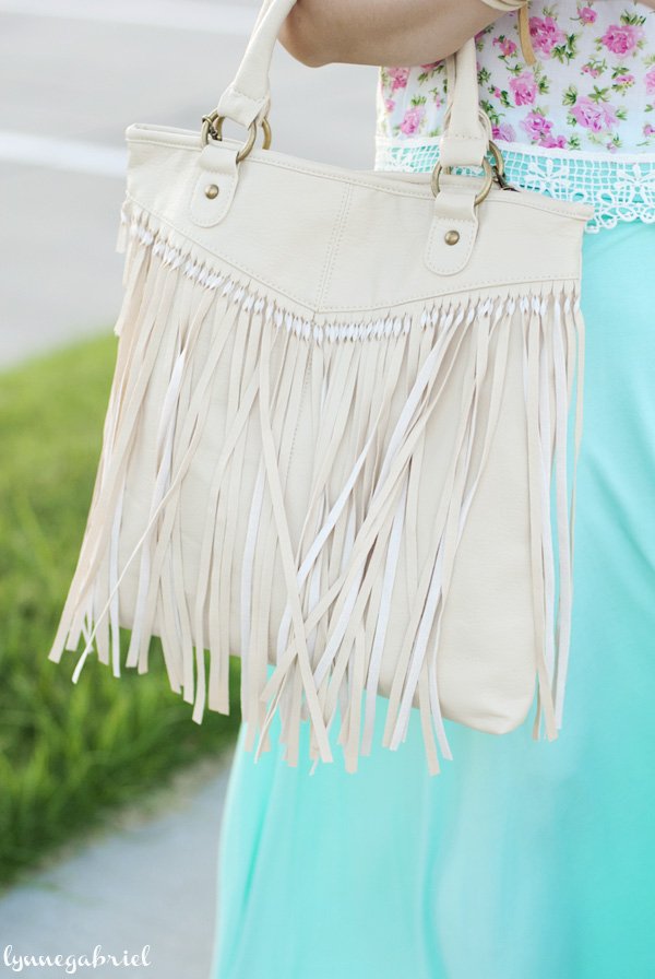 Deb Shops Fringe Bag