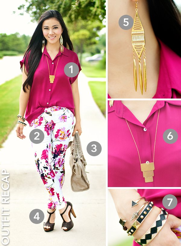 How to Style Floral Jeans