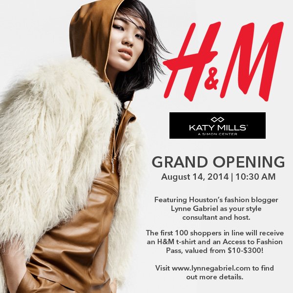 H&M Grand Opening at Katy Mills 