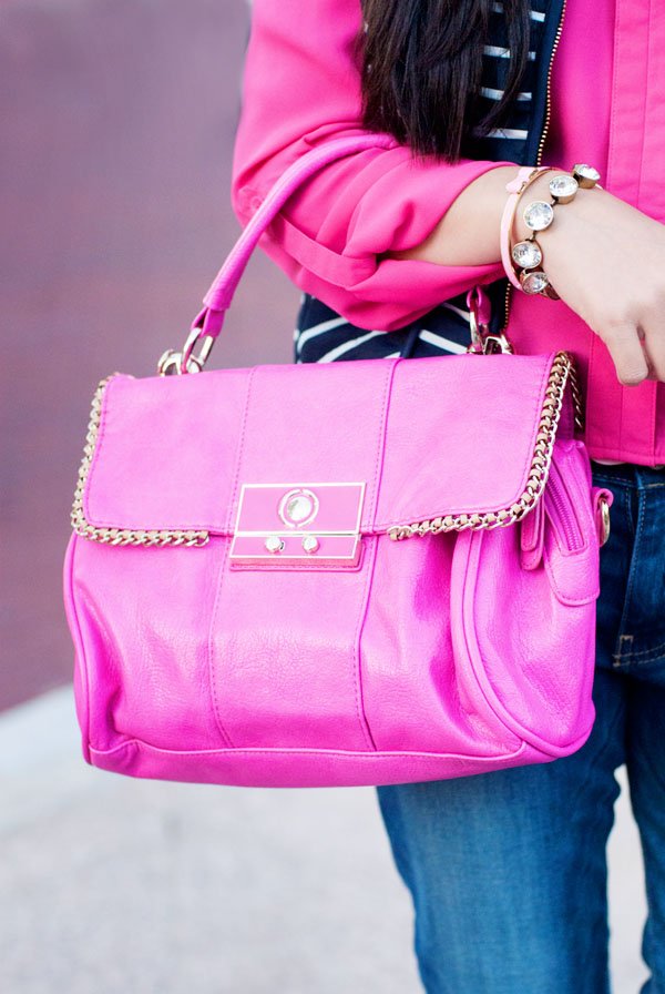 Galian Hot Pink Handbag — Whatever is Lovely