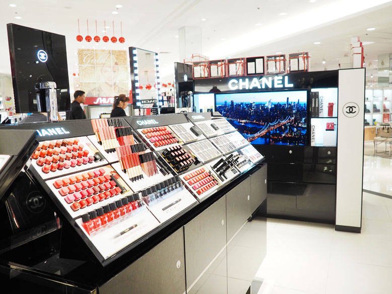 Chanel Beauty Counter at Macy's